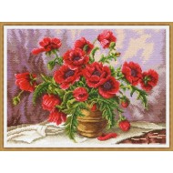 Ваза с макове