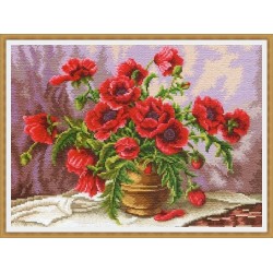 Ваза с макове