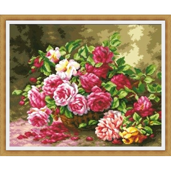 Кошница с летни рози