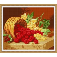 Кошница с малини