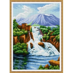 Планински водопад