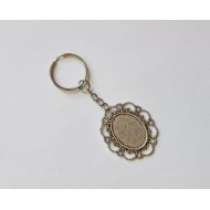 1344 Метална основа за ключодържател 1 бр.
