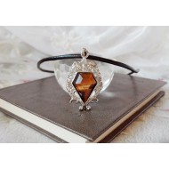 Винтидж колие тигрово око