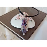 Романтично колие аметист
