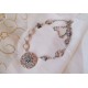 Романтично колие с рутилов кварц