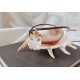 Колие с цитрин във винтидж стил